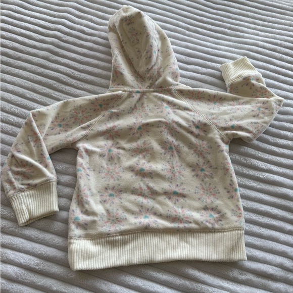 Carter's Cream Buttoned Toddler Fleece - Picture 4 of 4